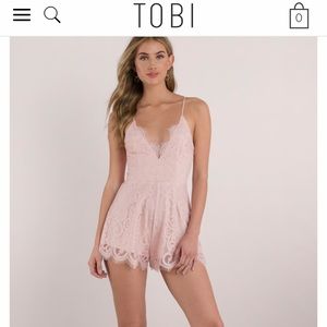 Tobi Lily Rose Romper